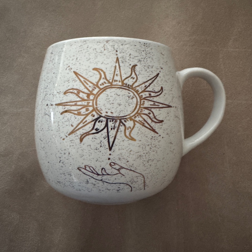 Unique Sun Hand Palmistry Mug